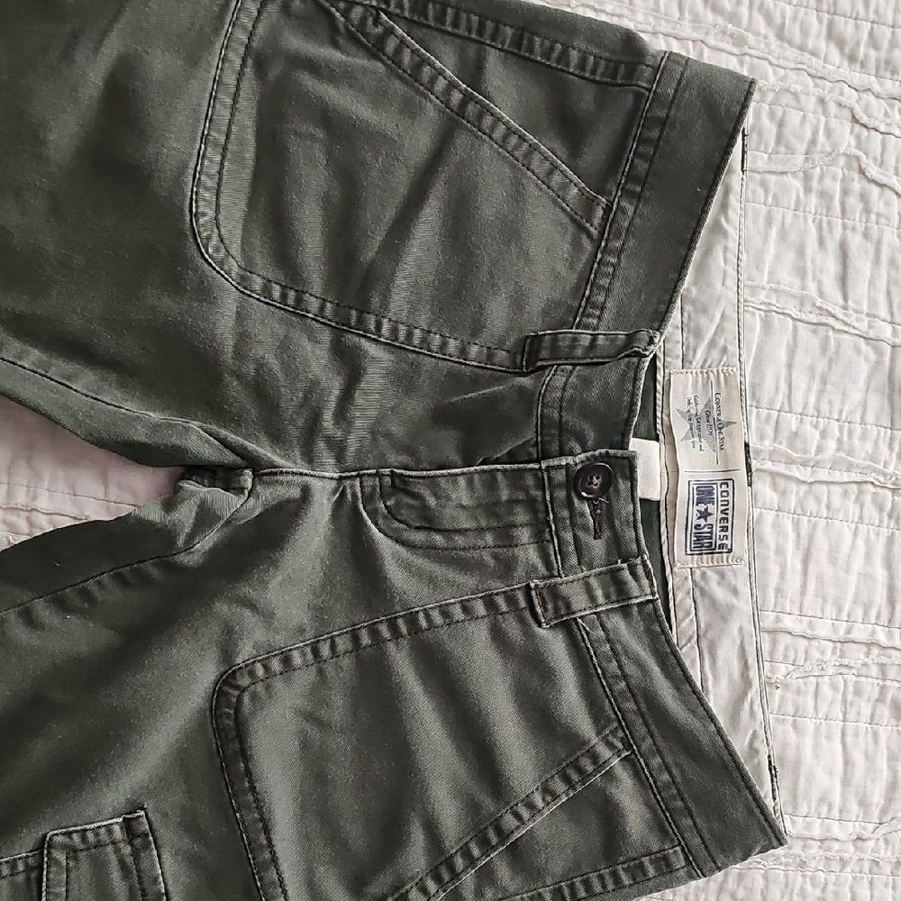 Converse One Star Olive Green Pants